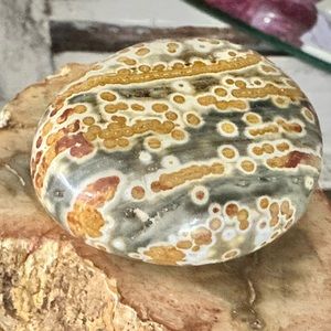 Ocean Jasper palm stone